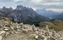 Du refuge Auronzo à Cortina