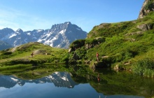 Parc national des Ecrins: Vallée du Valgaudemar – lacs de Pétarel (2100m)