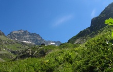 Lac et glacier d'Arsine et fin du trek